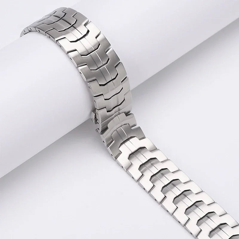 Garmin QuickFit 22/26mm Stainless Steel Bracelet with Color Stripe