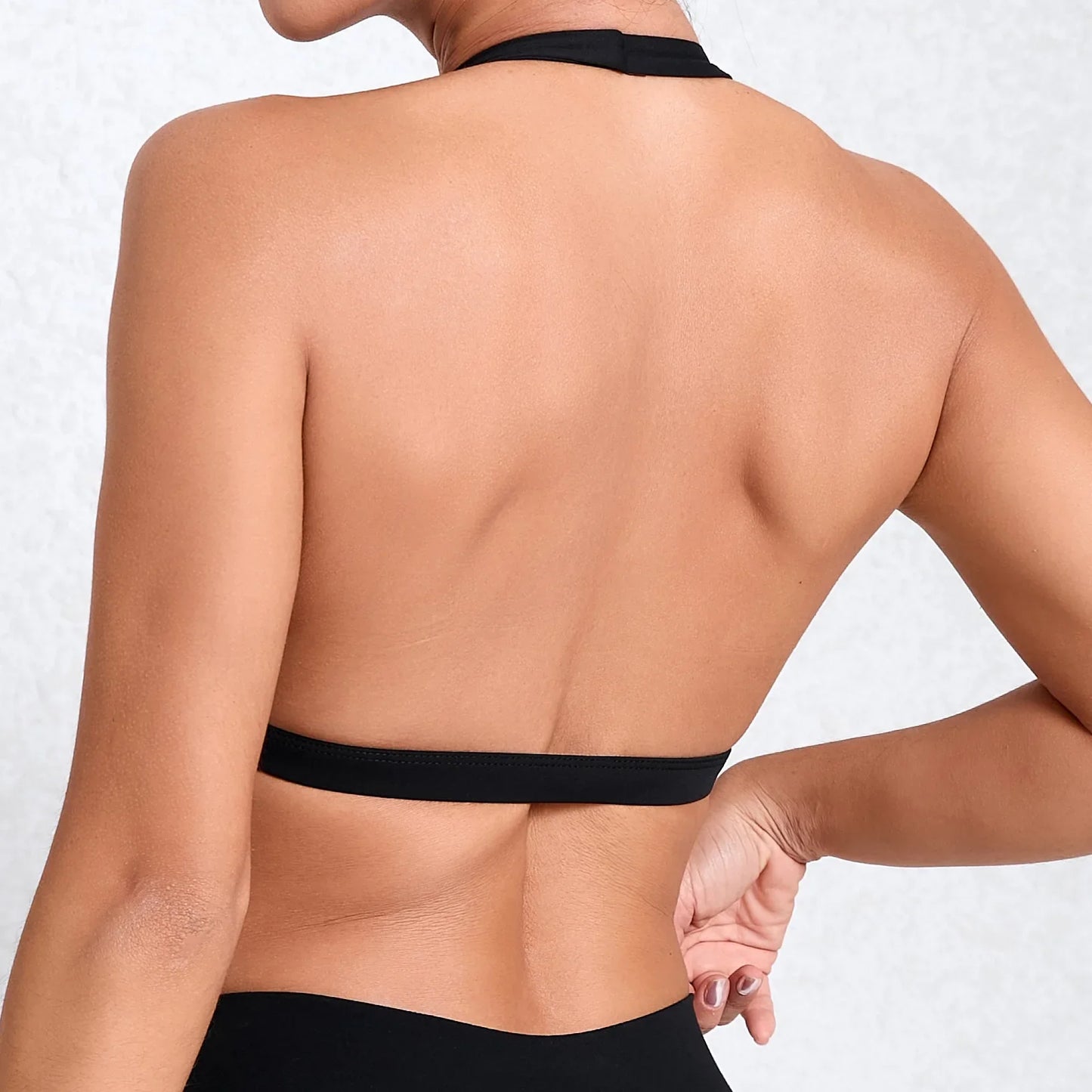 Sujetador deportivo sexy sin espalda