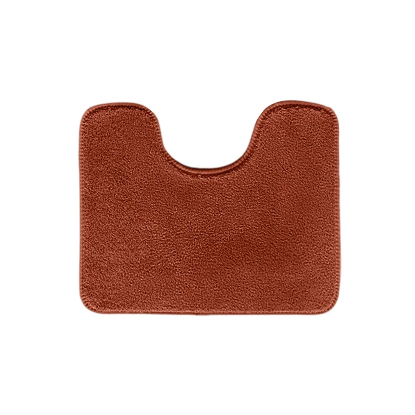 U-Shaped Toilet Mat Bathroom Mat Bathroom Carpet Bathroom Carpet Memory Foam Bath Mat Anti-Skid Super Absorbent