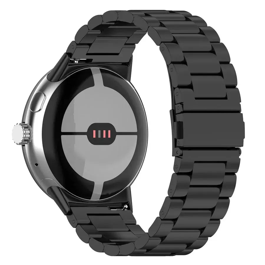 Google Pixel Watch 5, 4 & 3 41mm Stainless Steel Link Band