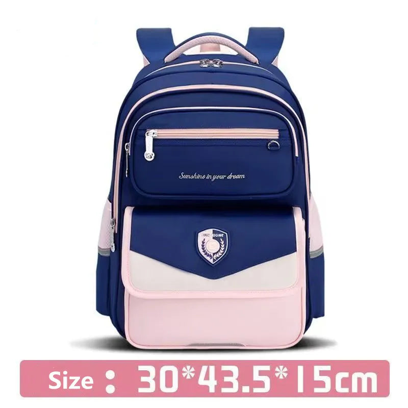 Sun Eight Orthopedic School Bag Grade 3-6 Primary Student Shoulder Backpack Large Capacity Light Water Proof Mochilas Escloares