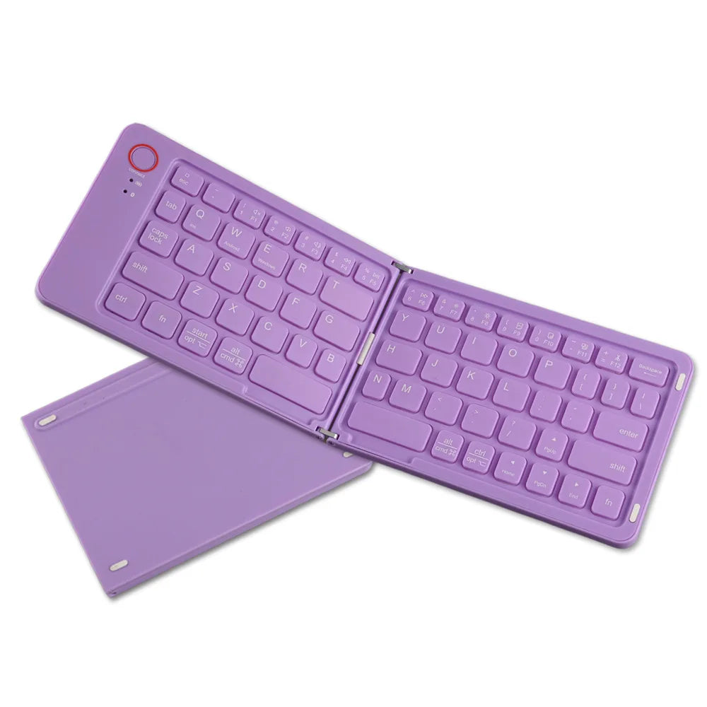 Portable Bluetooth Foldable Keyboard For IOS/Android/Windows Tablet Mobile Phone Portable Keyboard Computer Accessories