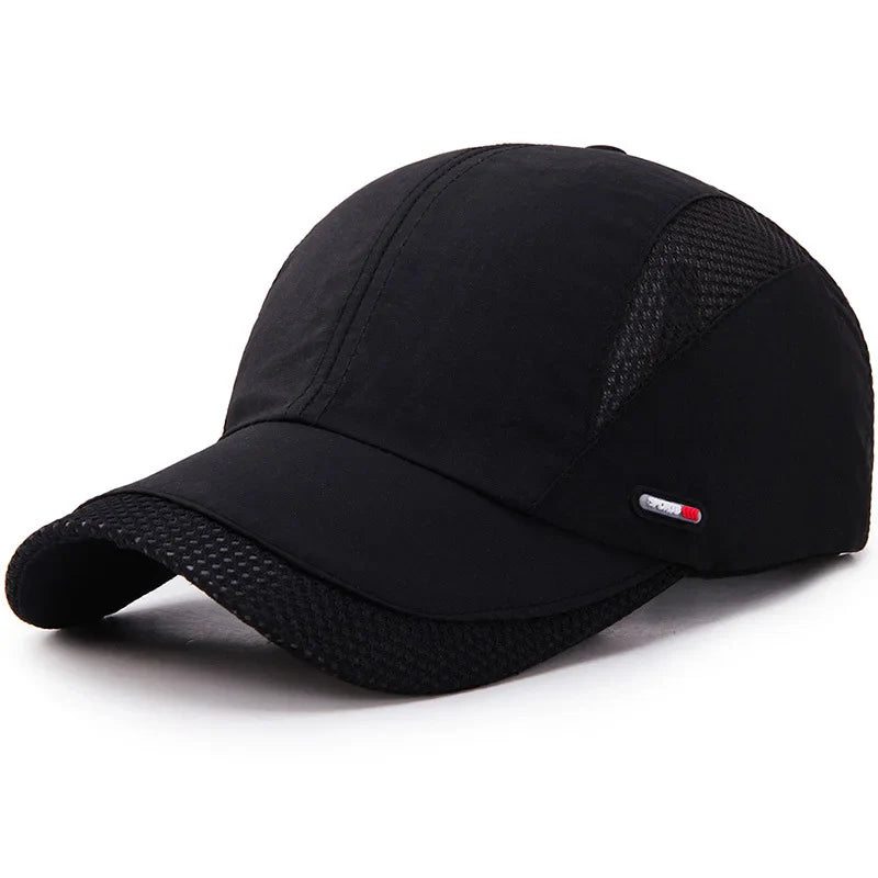 Gorra de béisbol versátil para ropa deportiva