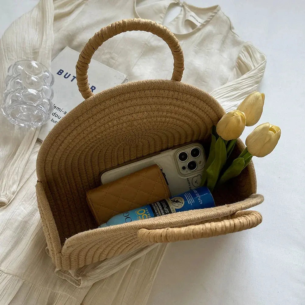Clutch Bag Handwoven Clutch - Lightweight & Stylish - Beach Purse