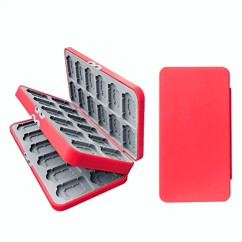 Suitable for Switch1/2 Lite/OLED game card storage box that can hold 48 games