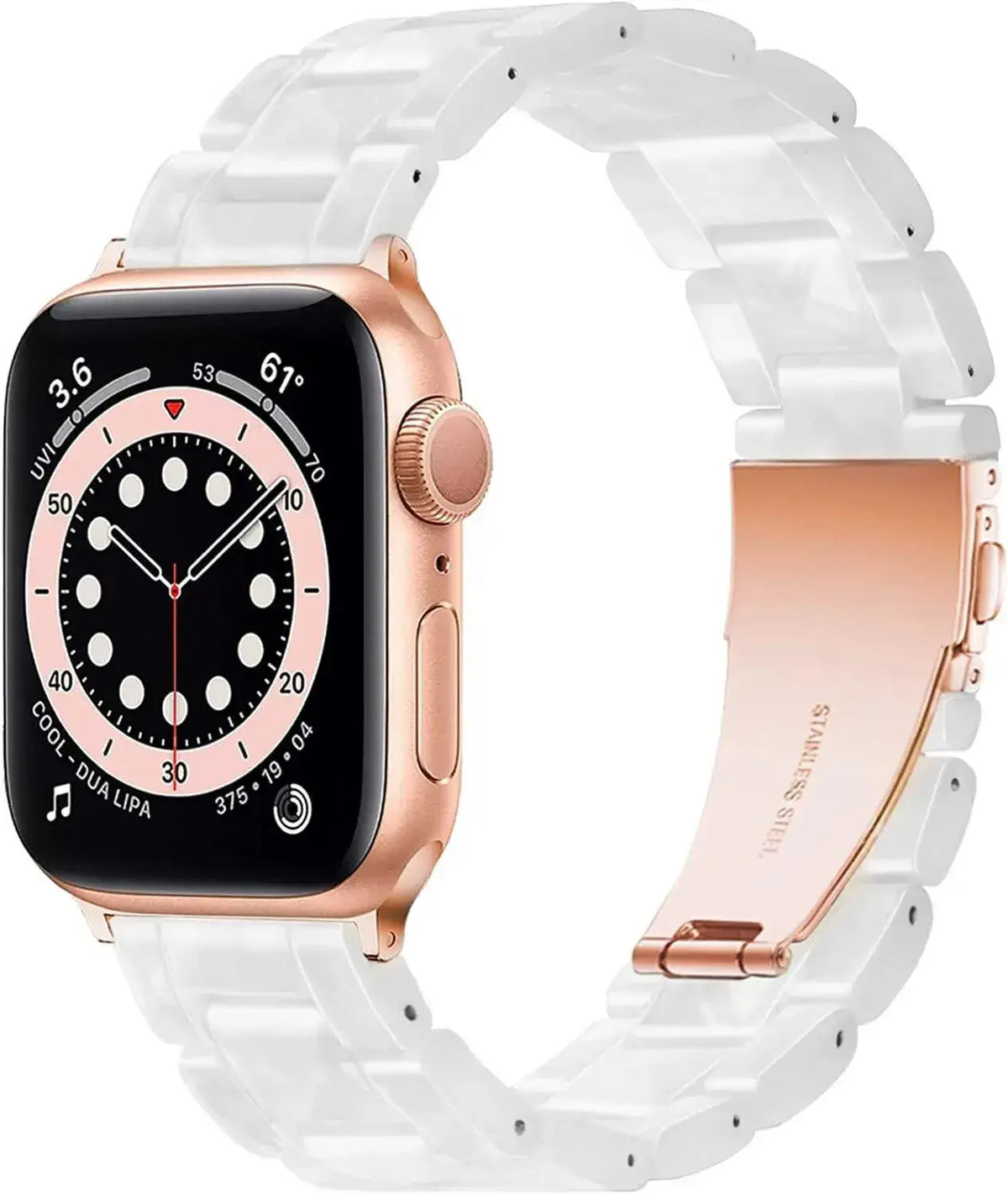 Apple Watch Glossy Resin Link Band