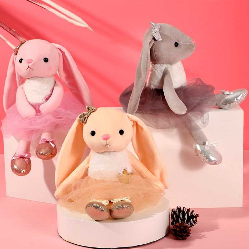 Peluche de conejita bailarina