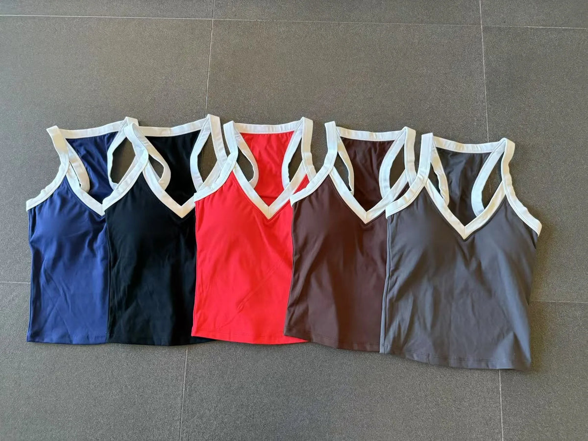 Yoga Sports Underwear Women Breathable Shock Proof Gym Workout Fitness Push Up Top High Support Yoga Running Active Vest Bra