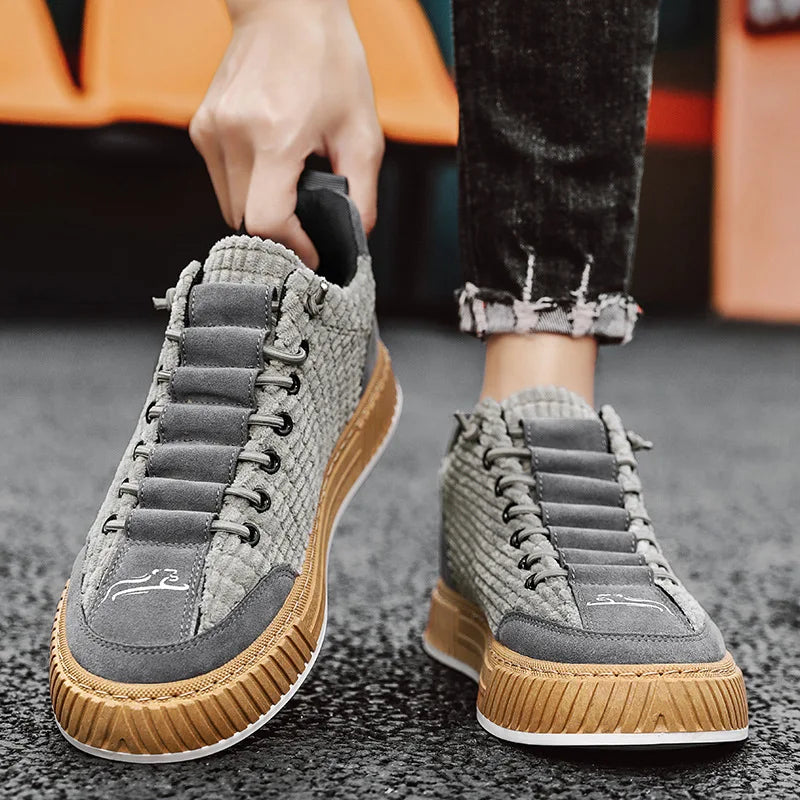 Brand Men's Sneakers Designer Fashion Casual Shoes for Men Comfort Platform Vulcanized Shoes Male original tenis masculino New