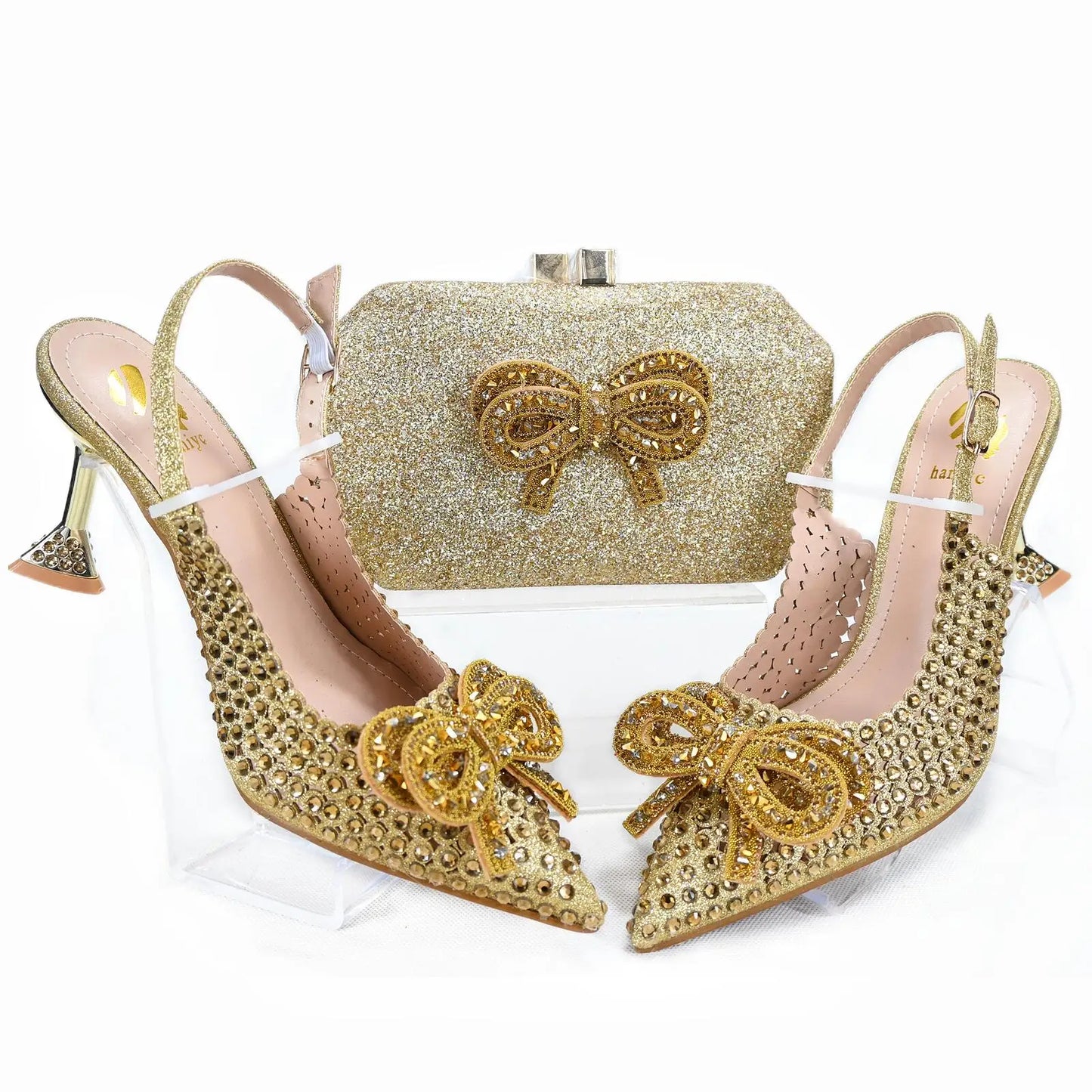 Último Conjunto de Zapatos y Bolso a Juego HTG1-10