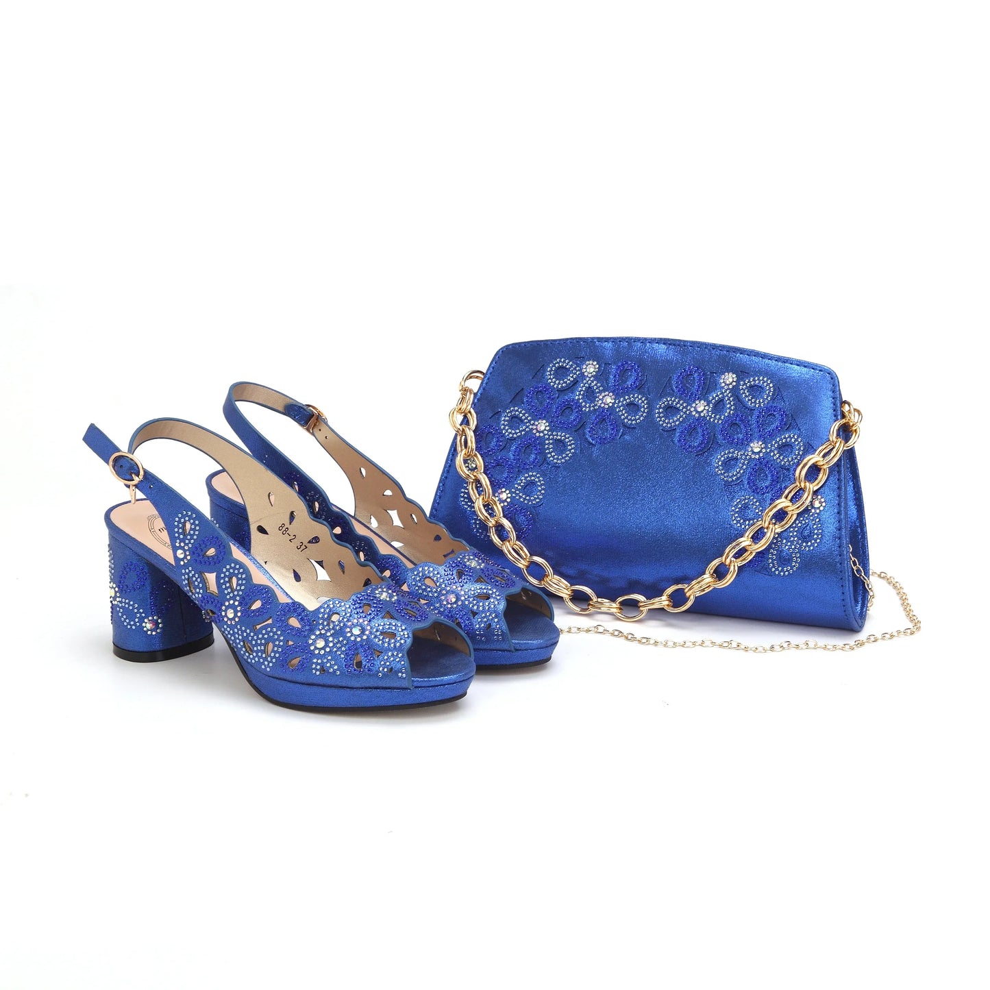 Conjunto italiano de zapatos y bolso Nuevo 2024 HAE1-5