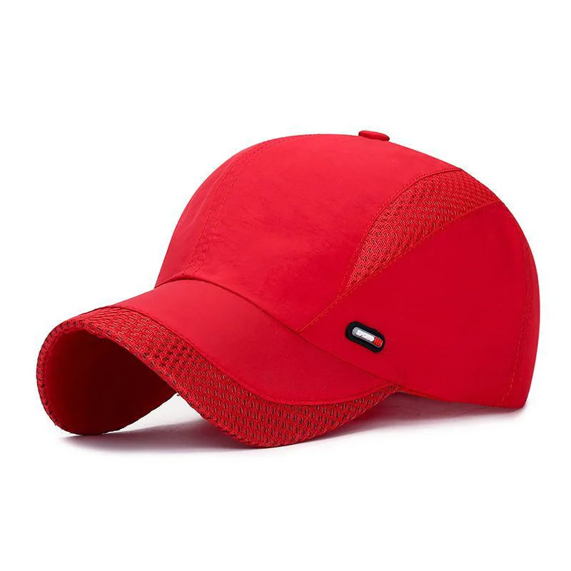 Gorra de béisbol versátil para ropa deportiva