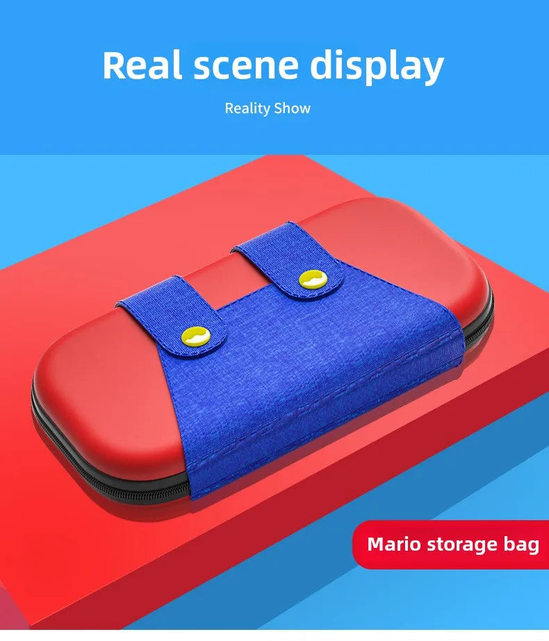 Storage Bag For Switch Portable NS Console Switch OLED Game Accessories Carrying Case Travel Cover Set