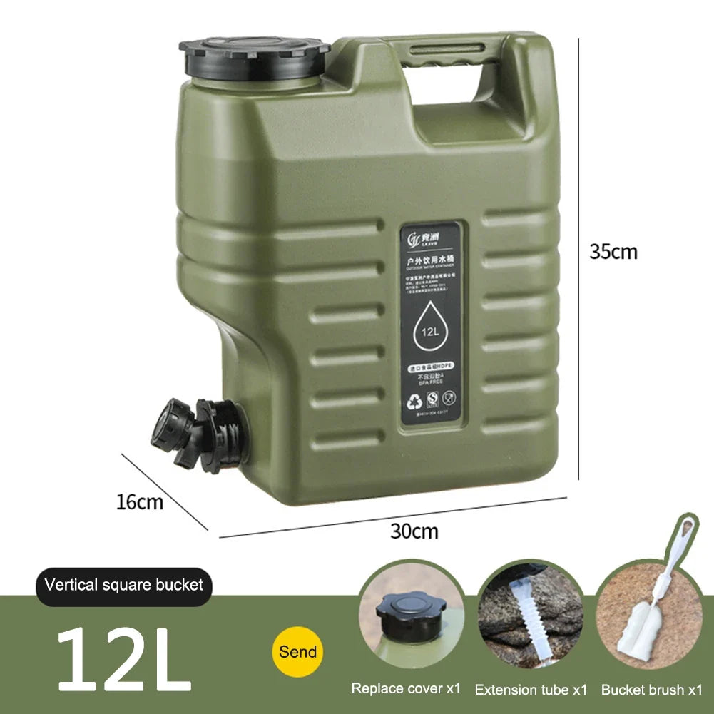 Portable Water Canister with Faucet