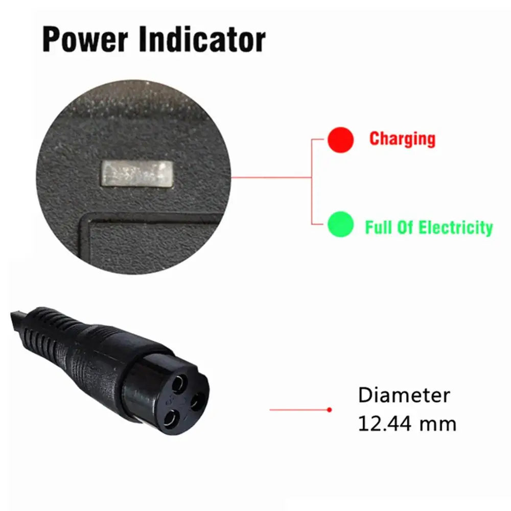 60V 16S  e-bike electric bicycle  67.2V 2A Li-ion Battery Charger  Wheelbarrow Electric self balancing unicycle scooter Charge