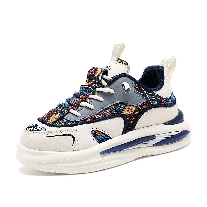 New Children's Sports Shoes Spring and Autumn Fashion Trend Casual Shoes Boys and Girls Mesh Breathable Outdoor Running Shoes