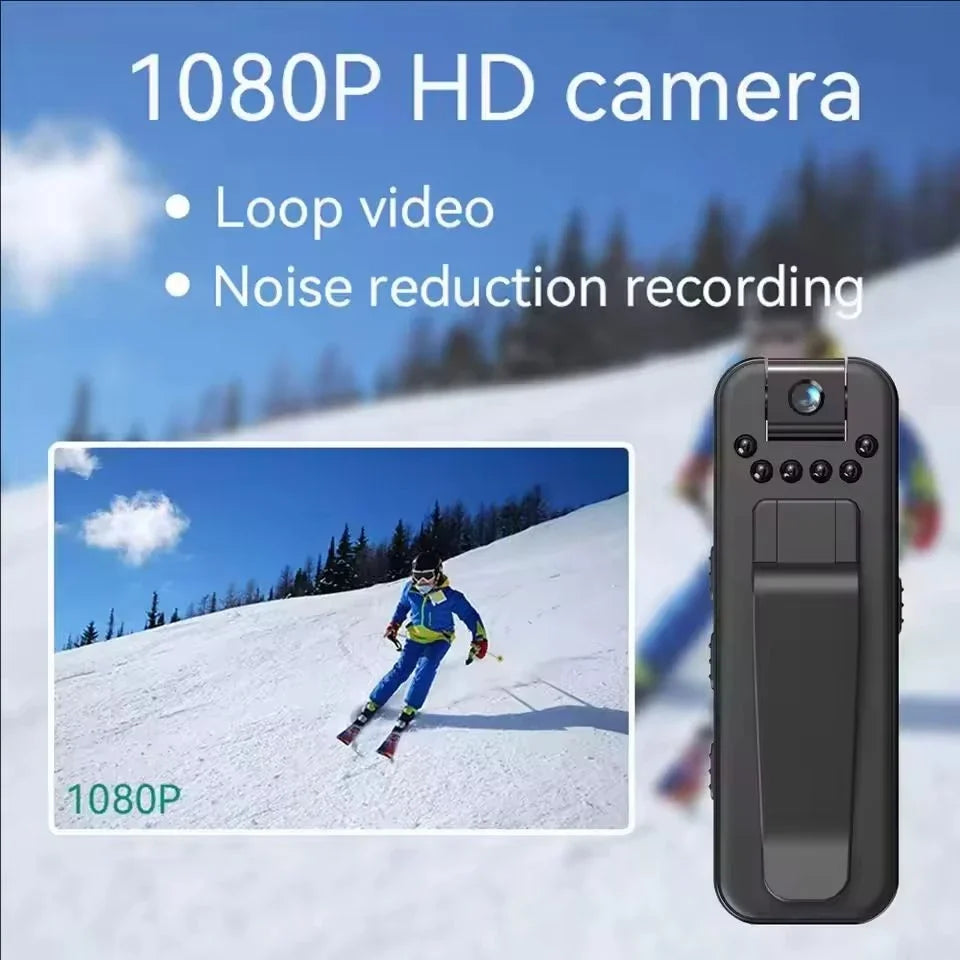 1080P Portable Wifi Mini Camera Digital Video Recorder Worn Police Night Vision BodyCam Infrared Miniature Camcorder
