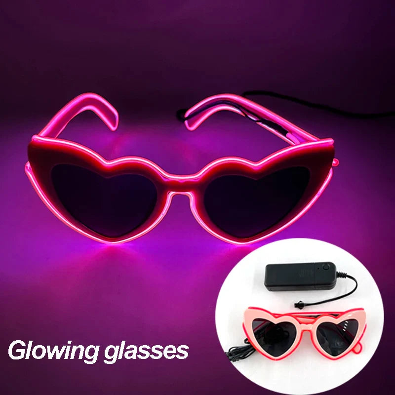 Bachelorette Party Glowing Supplies Luminous Bride Cowgirl Hat LED Pearlescent Cowboy Cap Fashion Neon Light Hat For Party