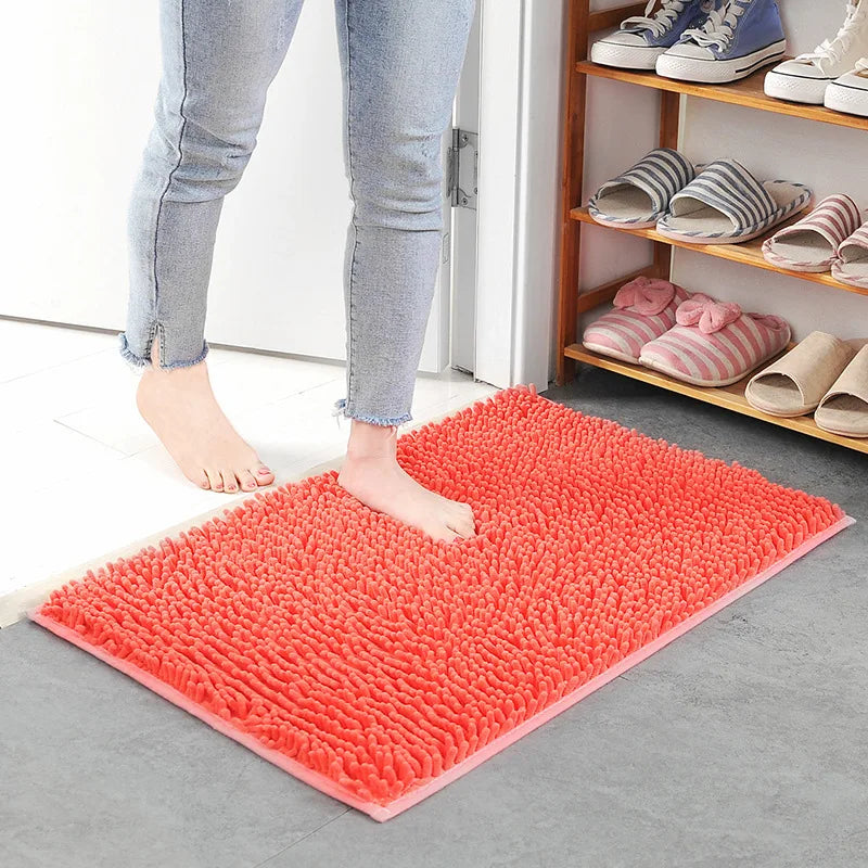 Carpet Rug Bedroom Plush Mat Room Decor Bath Rugs for Rooms Foot Carpets Living Decoration Home Floor Bathroom Kitchen Door Mats