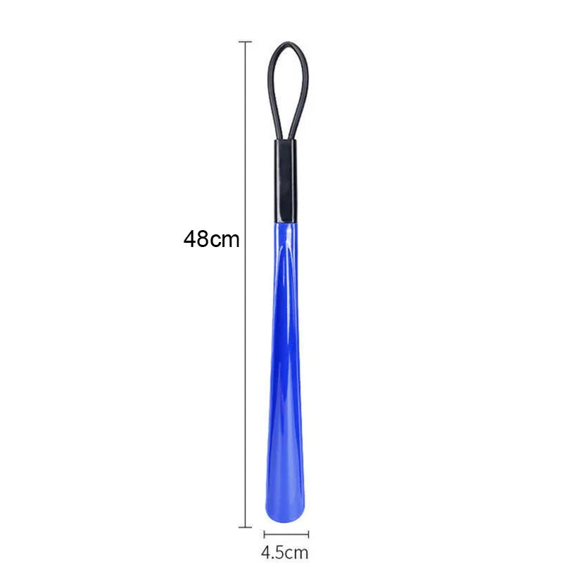 1pc Extra Long Flexible Plastic Shoe Horns Do Not Require Bending