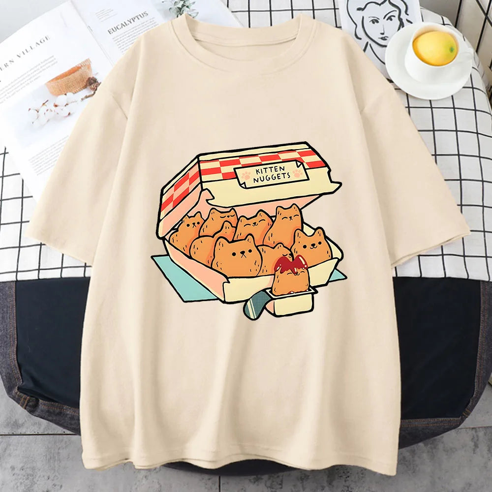 Camiseta Nuggets de Gatitos