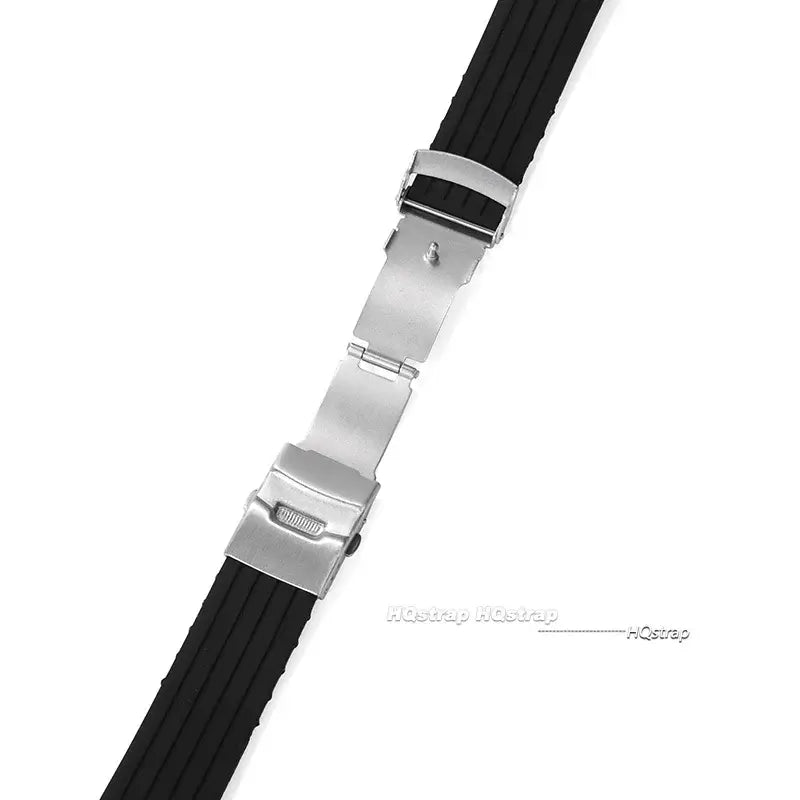 Amazfit Balance, GTR, GTS & Bip Ribbed Silicone Band, Deployment Clasp