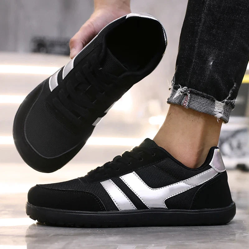 Men's Wide Toe Box Barefoot Shoes Minimalist Sports Shoes with Zero Drip Soles The Best Breathable Mesh Designer Men's Running