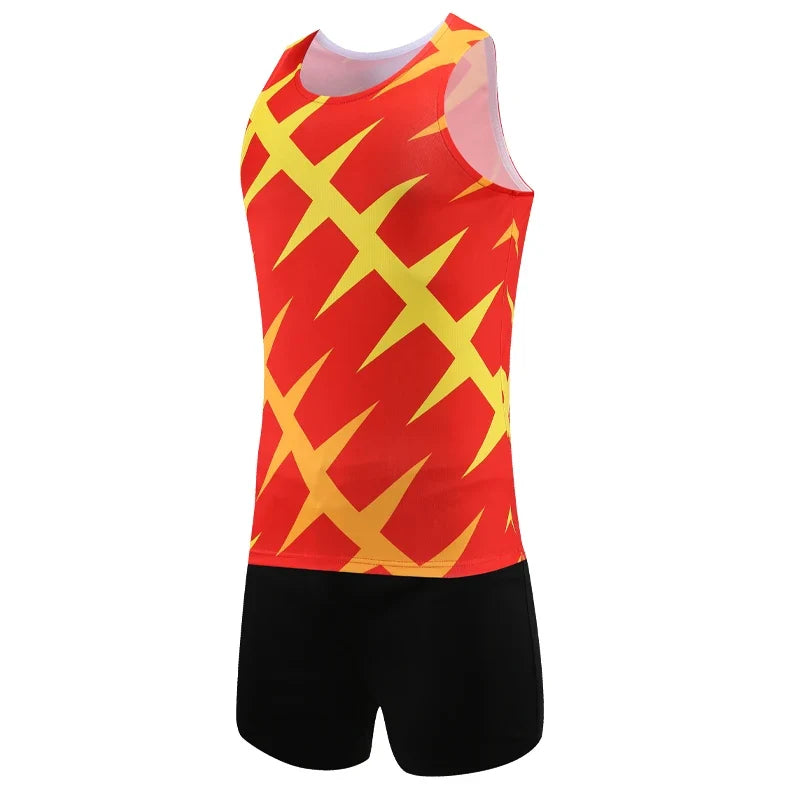Custom Running Gear  Breathable  Quick Dry Sets for Teams