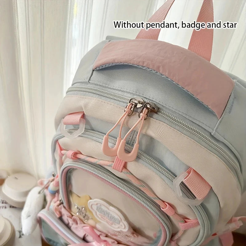 Mochila y bolso tote Kawaii Pastel