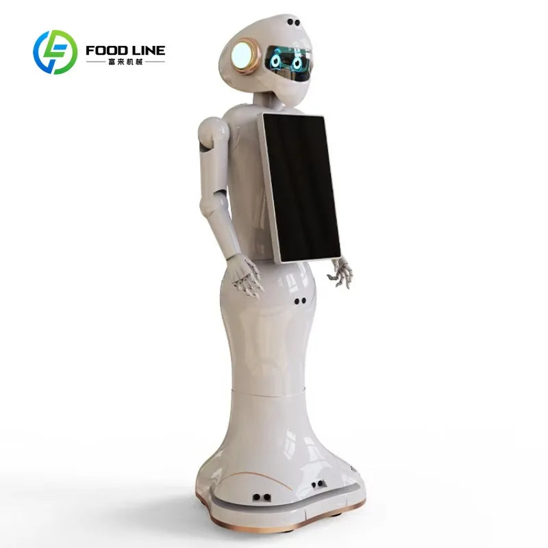 Intelligent AI Reception Robots New Big-Screen Commercial Business Robot Welcomes You with a Humanoid Service