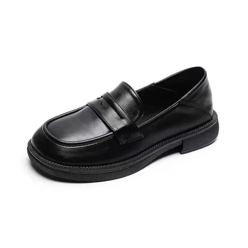 Women's Soft Sole Loafers - Comfortable Slip-On Flats, Suitable for Commuting and Casual Wear, Minimalist Design, Mother's Shoes