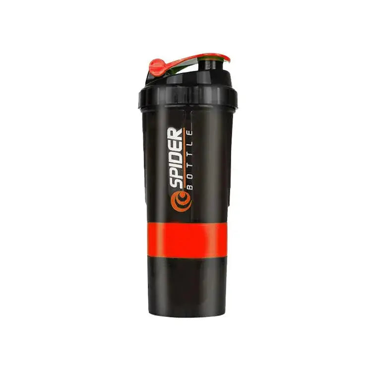 Portable Exercise Shaker with Mixing Compartments
