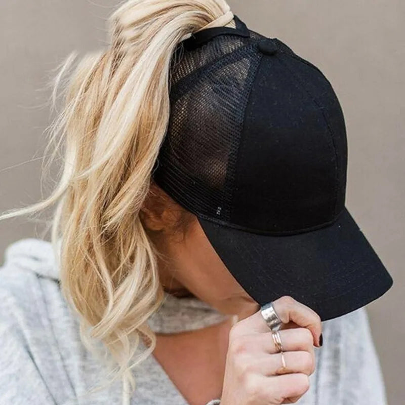 Messy Bun Baseball Cap