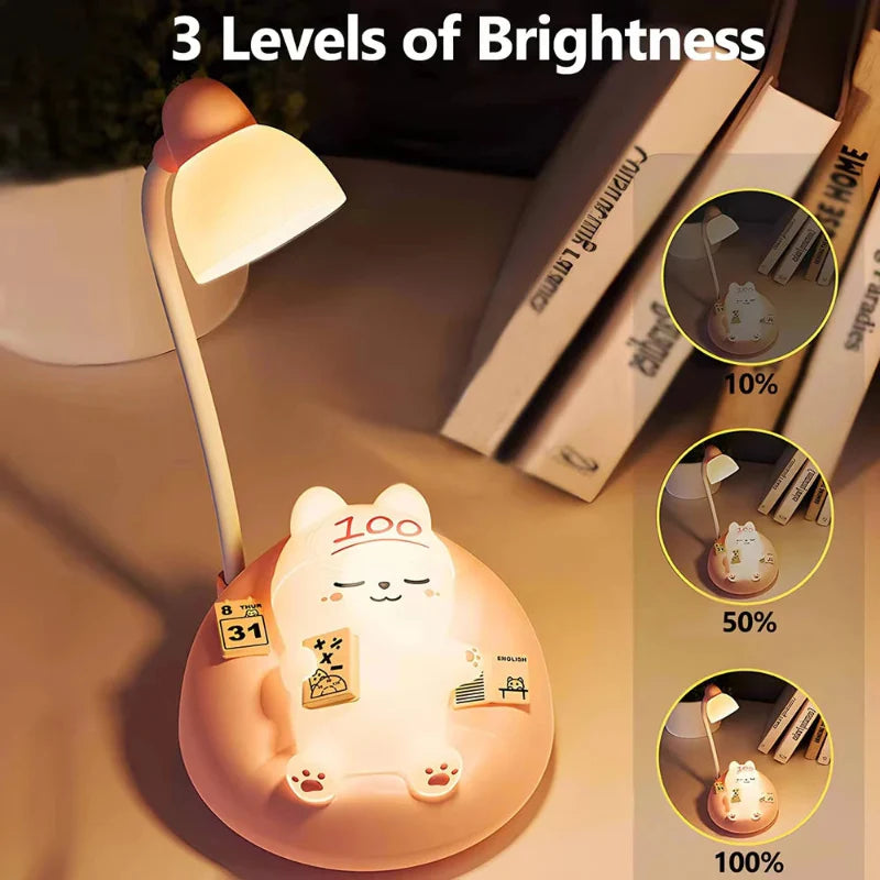 Bonitas y acogedoras luces nocturnas de gato