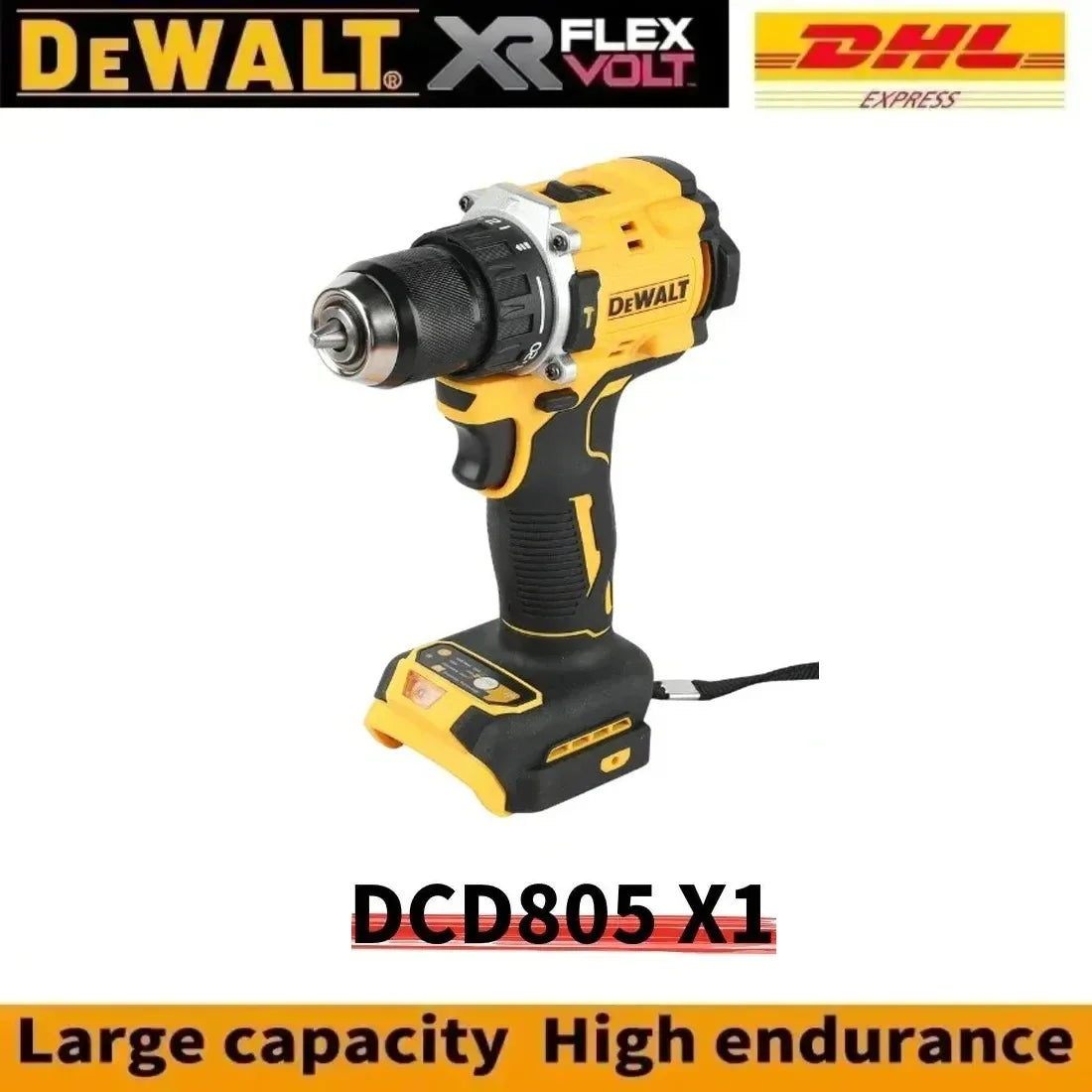 100% Original Dewalt 20V 6000mah Power Tool Battery Dcb206 Dcb205