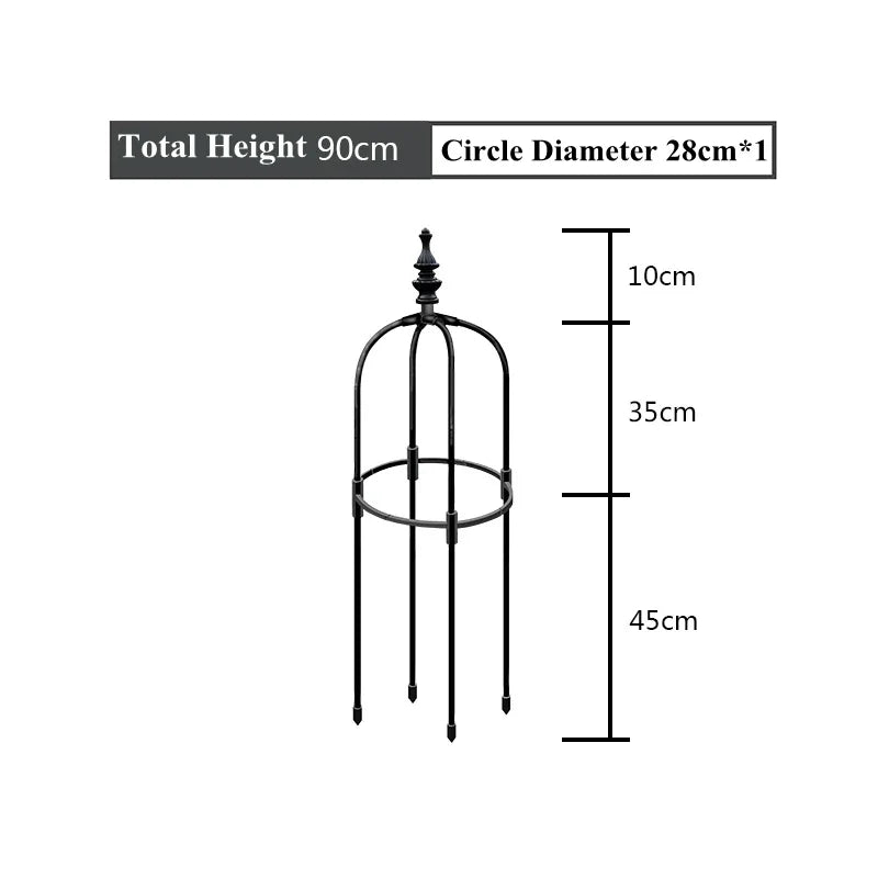 Plant Climbing Supporter Climbing Plant Support  Frame Outdoor Flower  Vines Pot Stand Garden Climbing Frame Indoor Floral Decor
