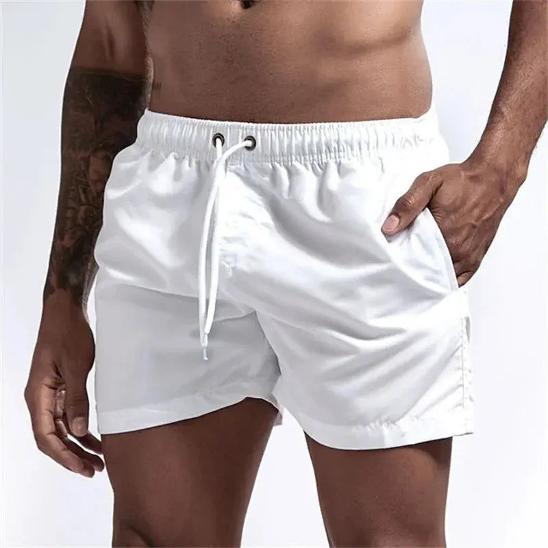 Men's Quick Dry Swim Trunks with Mesh Lining