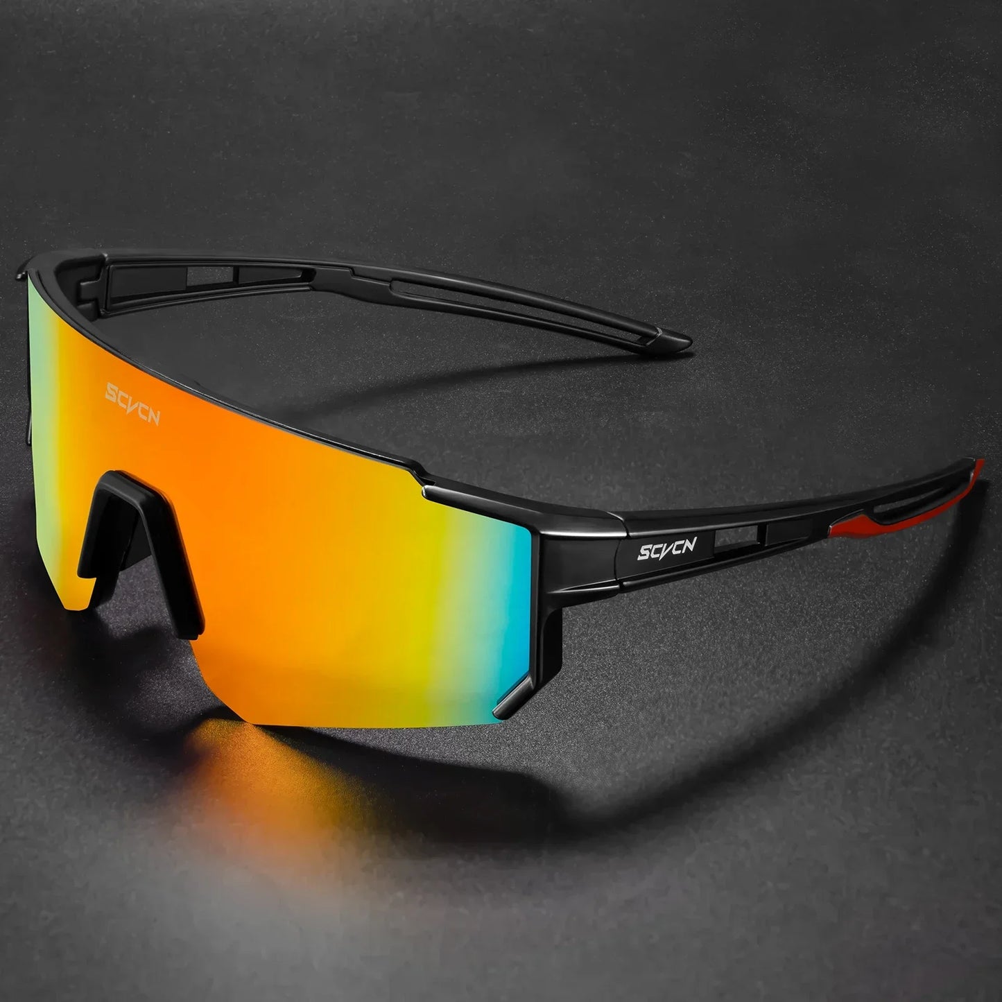SCVCN Photochromic Cycling Glasses Night Riding Glasses Outdoor Sport Travel Sunglasses Men Women MTB Bike Golf Driving Eyewear