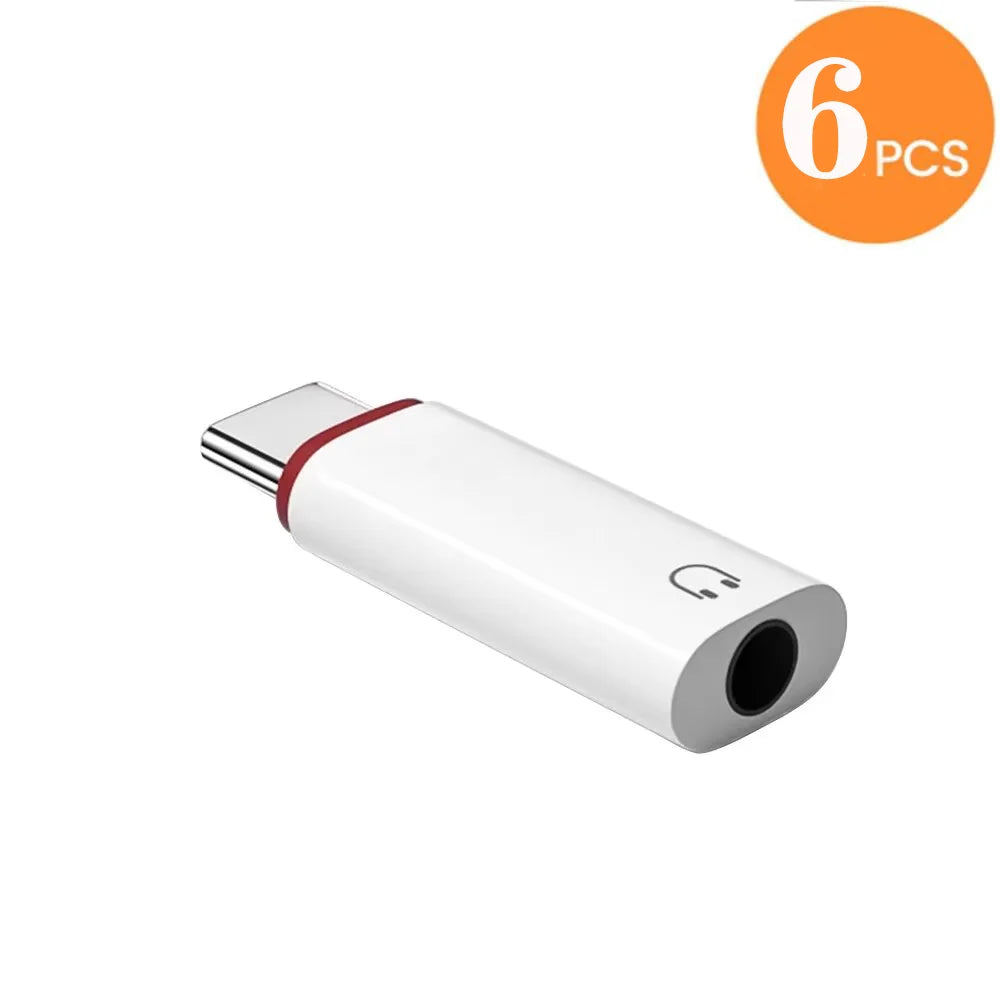 3.5mm Female to Type C Male Adapter For Samsung For Xiaomi Redmi Huawei Wired Headset Converter OTG Earphone Audio AUX Adapter