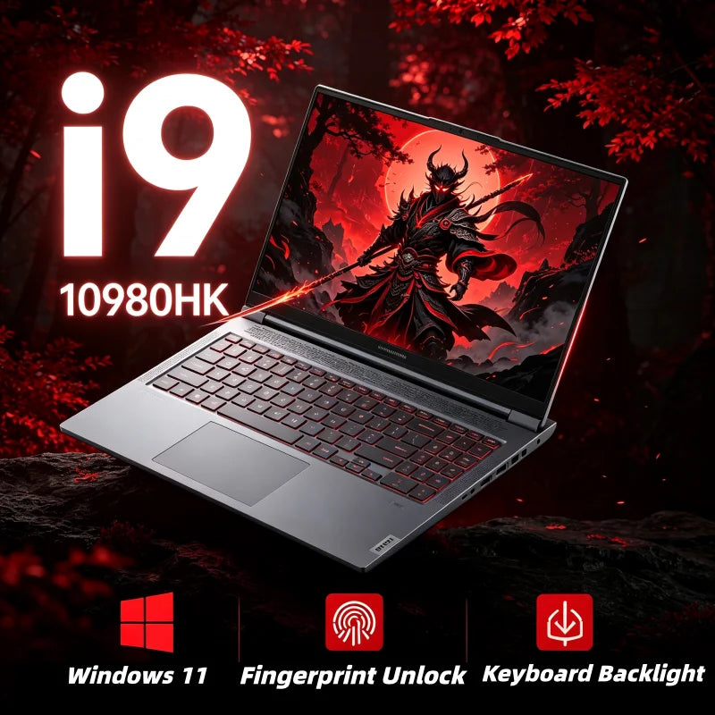 15.6" 1080p Laptop Intel I9-10980hk Processor 32GB DDR4 RAM 2TB M.2