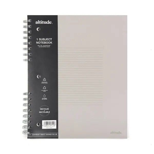 Notebooks & Writing Pads Paper Gray 9X11Inches
