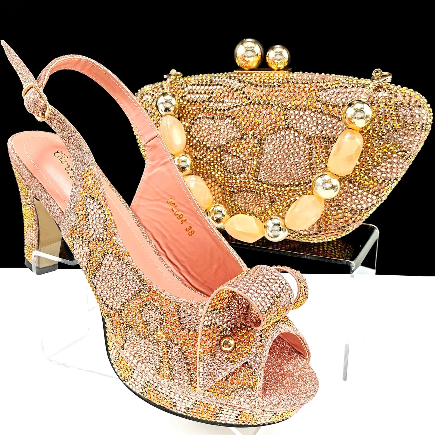 Conjuntos Italianos de Zapatos y Bolsos HAS1-10