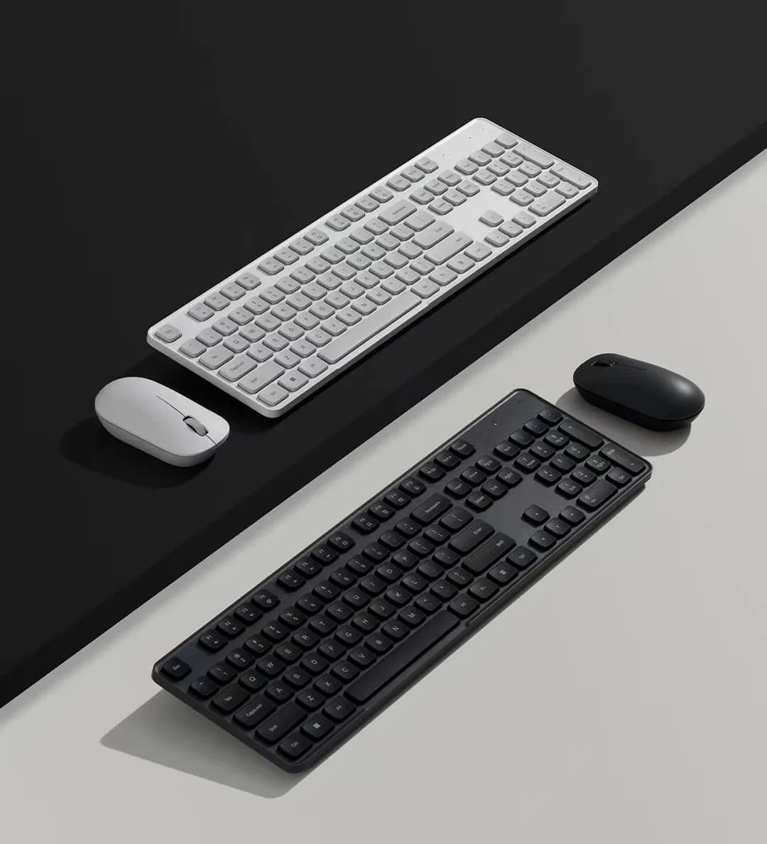 Xiaomi Wireless Keyboard and Mouse Set 3 2.4G Wireless Slim and Quiet Business Office Use Plug and Play