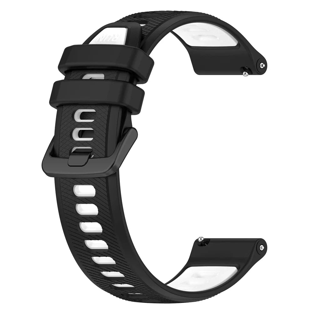 COROS PACE & APEX Textured Silicone Sport Band, Solid & Two-Tone