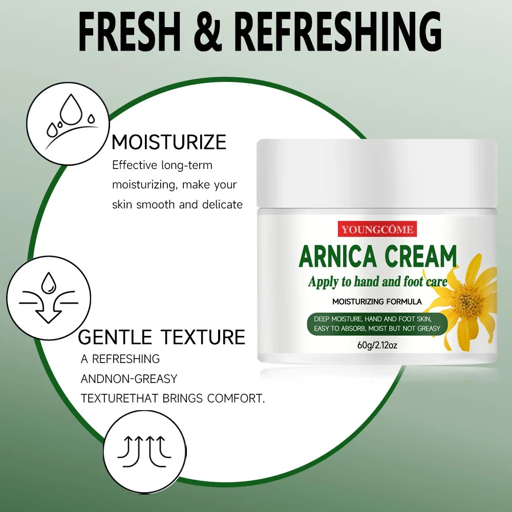 Calendula Hand and Foot Care Moisturizing Cream Deeply Moisturizes the Skin of Hands and Feet, Making the Skin Silky and Tender