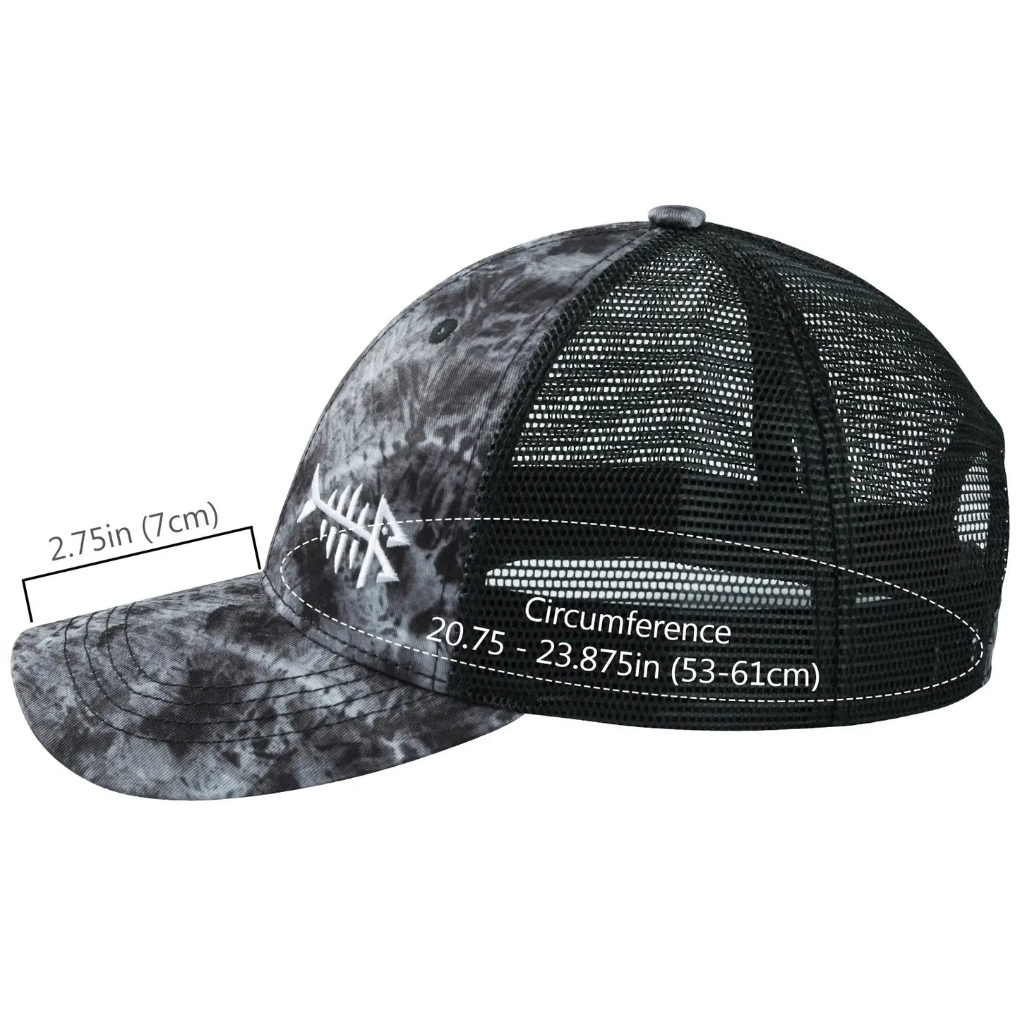 Bassdash Men's & Women's Fishing Trucker Hat