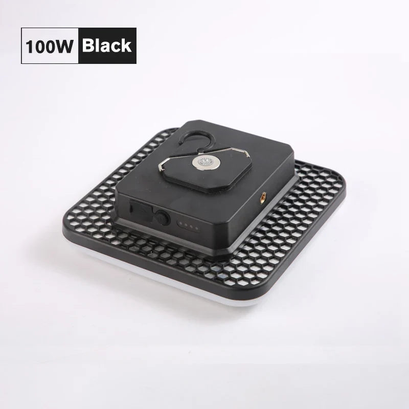 18000mAh 100W Rechargeable LED Camping Lantern Strong Light Magnetic Portable Torch Tent Light Emergency Work Maintenance Light