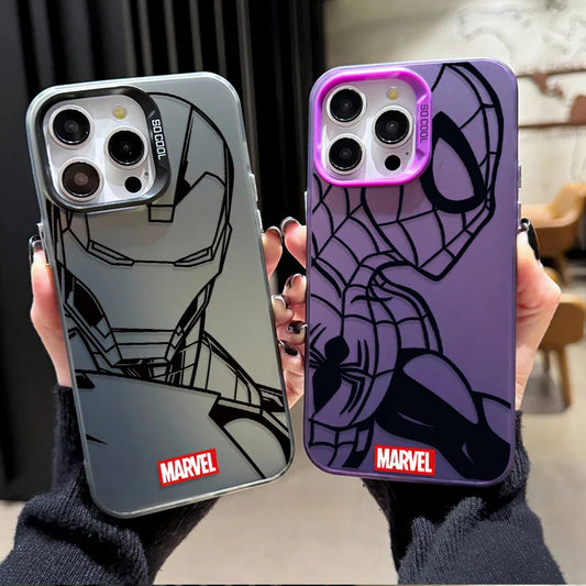Spider-Man Iron Man Phone Case For iPhone