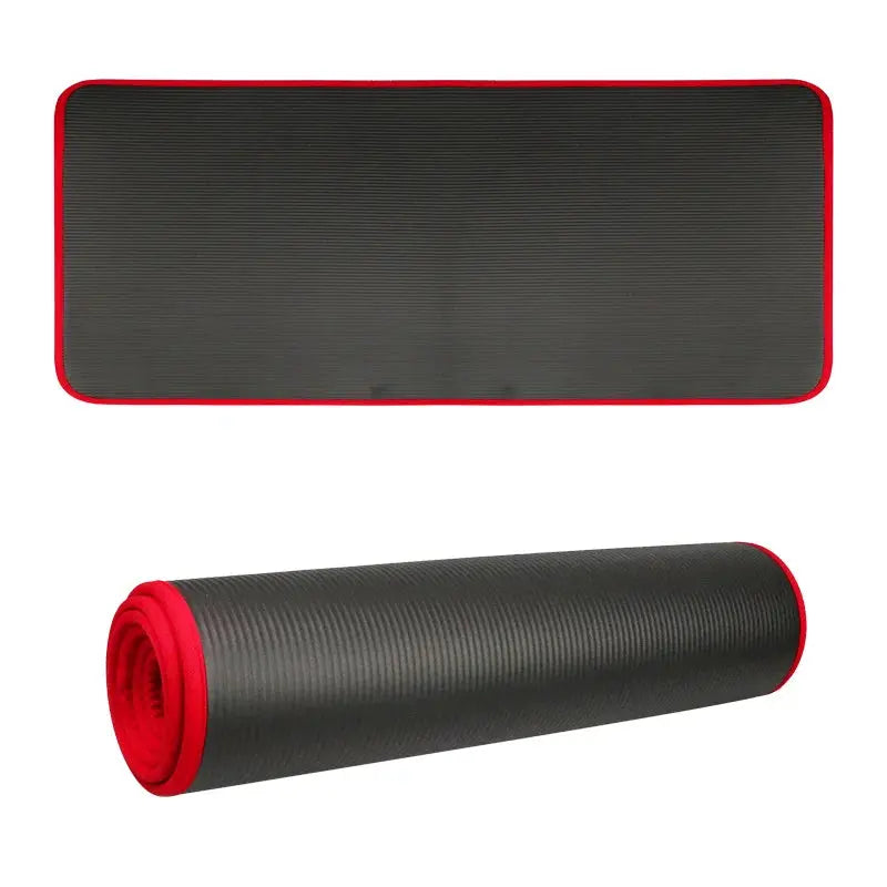Thick  Non Slip Yoga Mat with Bonus Bandage