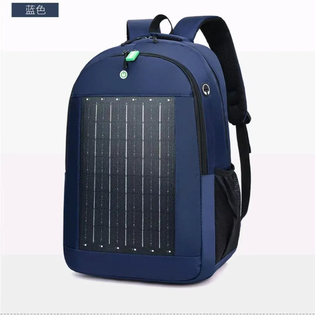 For Large Capacity Solar Backpack with Intelligent Power Generation Anti-splashing Charging Function for Business Leisure
